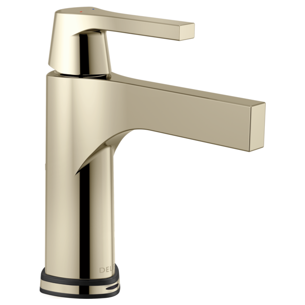 DELTA ZURA 574T-DST SINGLE HOLE - SINGLE HANDLE-4" PLATE/METAL POP-UP - TOUCH.XT
