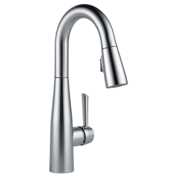 DELTA ESSA 9913-DST SINGLE HANDLE PULL-DOWN BAR/PREP FAUCET