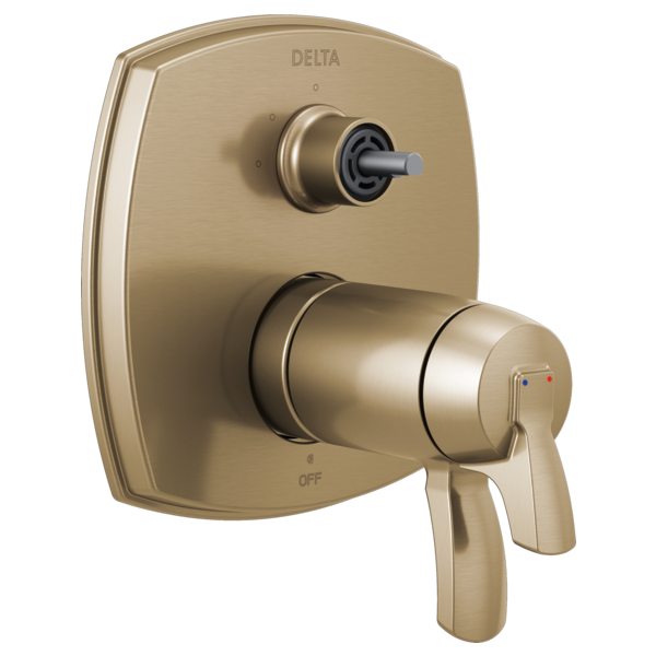 DELTA STRYKE T27T876-LHP 17 THERMOSTATIC INTEGRATED DIVERTER TRIM WITH THREE FUNCTION