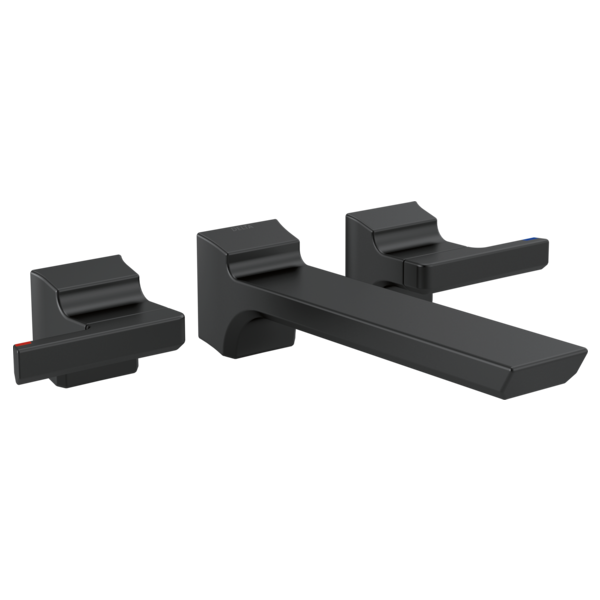 DELTA PIVOTAL T3599LF-WL TWO HANDLE WALL MOUNTED FAUCET