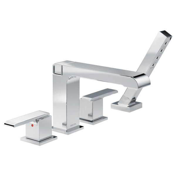 DELTA ARA T4767 ROMAN TUB W/ HAND SHOWER TRIM