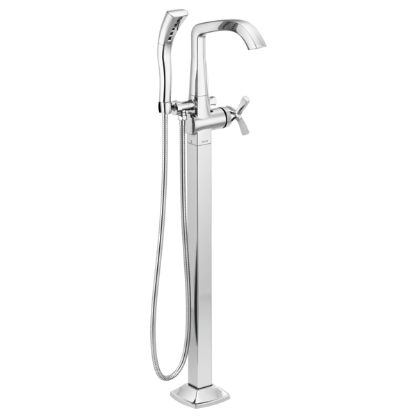 DELTA STRYKE T47766-FL FREESTANDING TUB FILLER TRIM   HS 2O