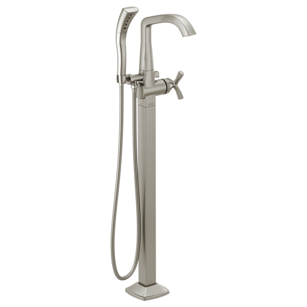 DELTA STRYKE T47766-FL FREESTANDING TUB FILLER TRIM   HS 2O