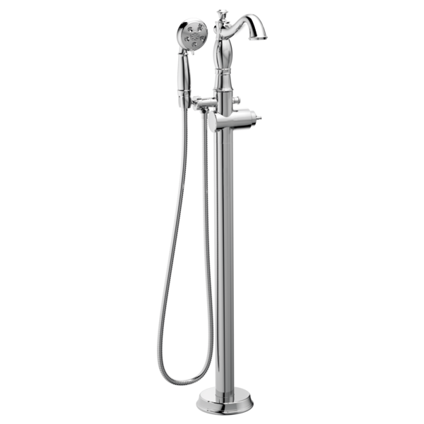 DELTA CASSIDY T4797-FL-LHP FLOOR MOUNT TUB FILLER