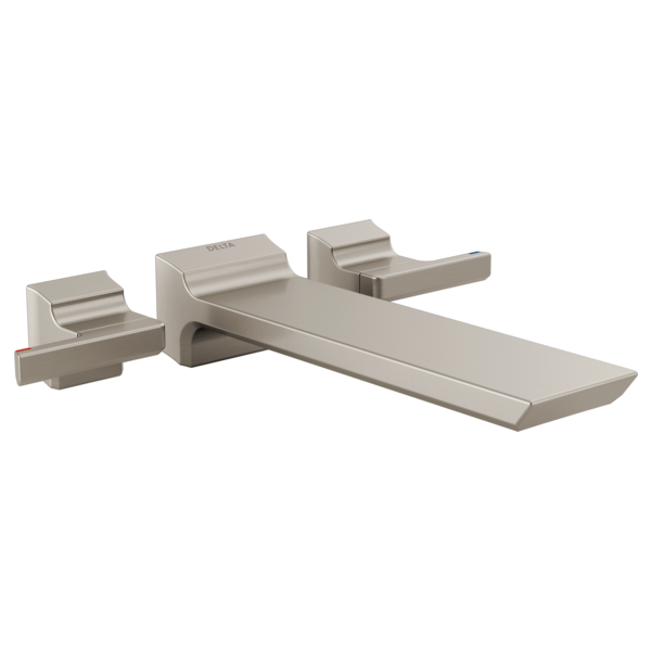 DELTA PIVOTAL T5799-WL TWO HANDLE WALL MOUNTED TUB FILLER