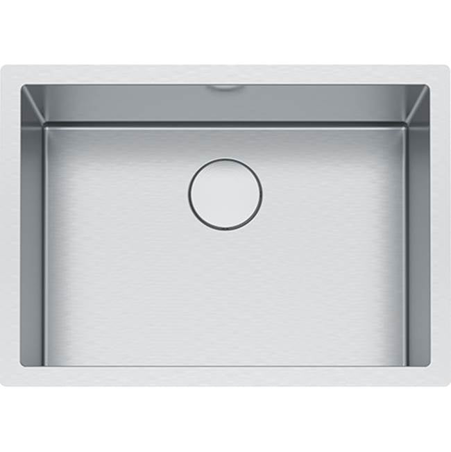 Franke PS2X110-24 PROFESSIONAL SERIES 2.0, SINGLE SINK. 8 MM RADIUS, INLCUDED ACCESSORIES