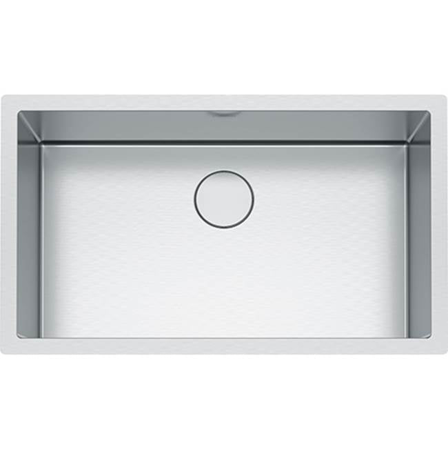Franke PS2X110-30 PROFESSIONAL SERIES 2.0, SINGLE SINK. 8 MM RADIUS, INLCUDED ACCESSORIES