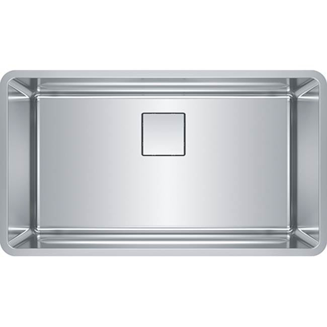 Franke PTX110-31 PESCARA SINK, 18 GA, 17X31 SINGLE, 20 MM CORNERS