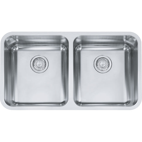 Franke GDX12031 GRANDE - UNDERMOUNT SINKS - COMBINATION SS  -STAINLESS STEEL