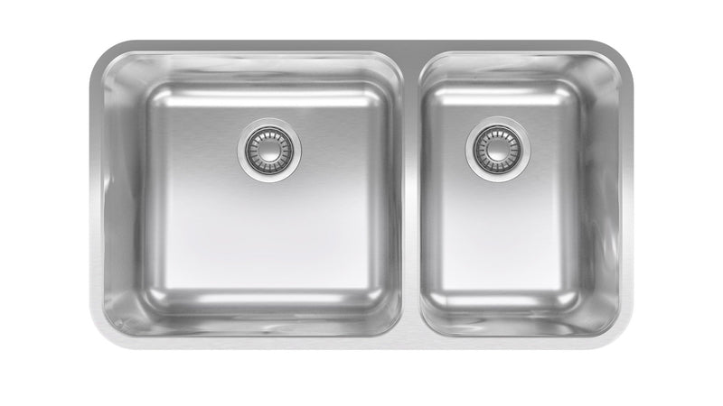 Franke GDX16031RH GRANDE - UNDERMOUNT SINKS - COMBINATION SS  -STAINLESS STEEL