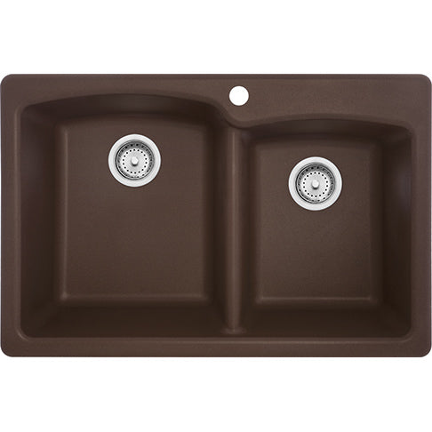 Franke EO33229-1 ELLIPSE GRANITE - DUAL MOUNT SINK DOUBLE