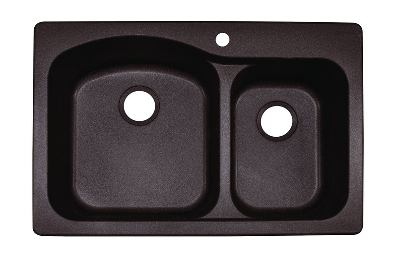 Franke DIG62F91 GRAVITY  GRANITE - DUAL MOUNT SINK DOUBLE