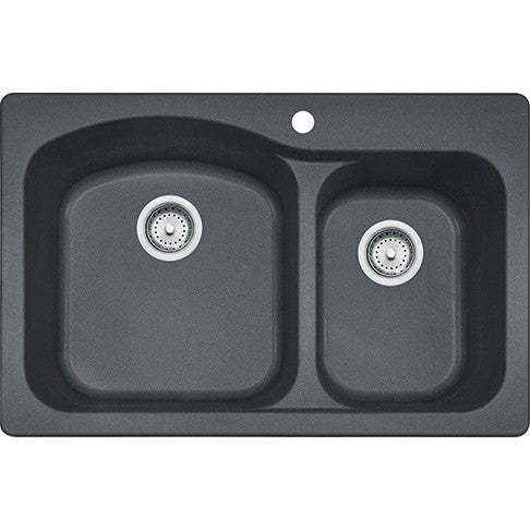 Franke DIG62F91 GRAVITY  GRANITE - DUAL MOUNT SINK DOUBLE