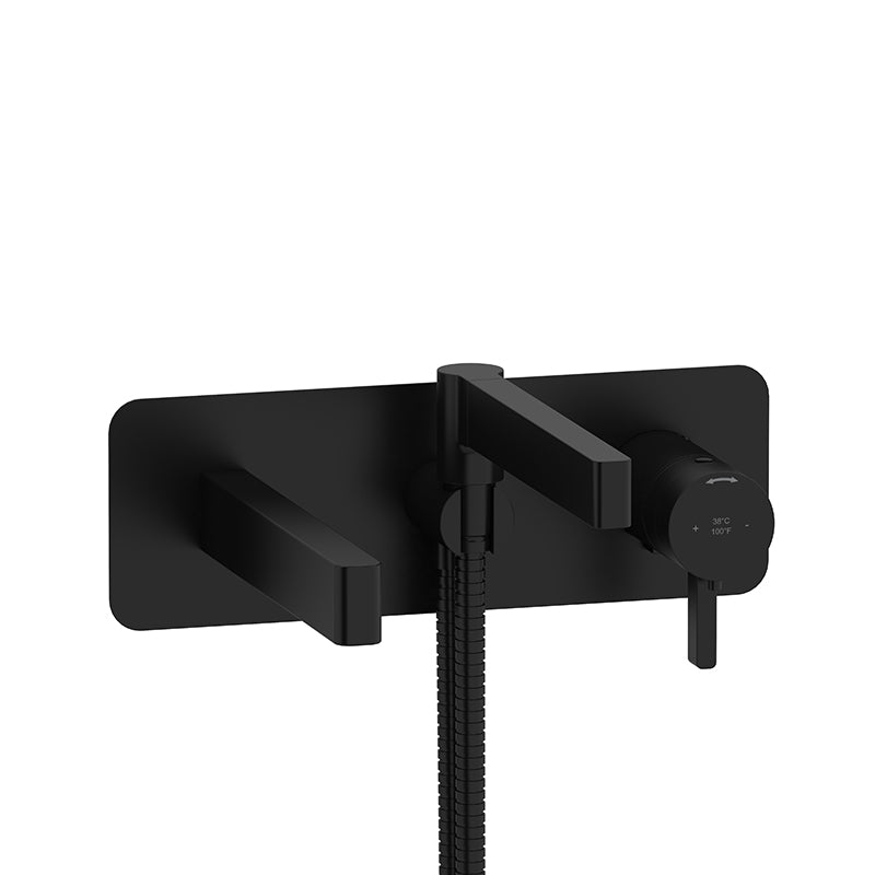 Riobel Paradox PX21 Wall-mount Type TP thermopressure balance coaxial tub filler with hand shower