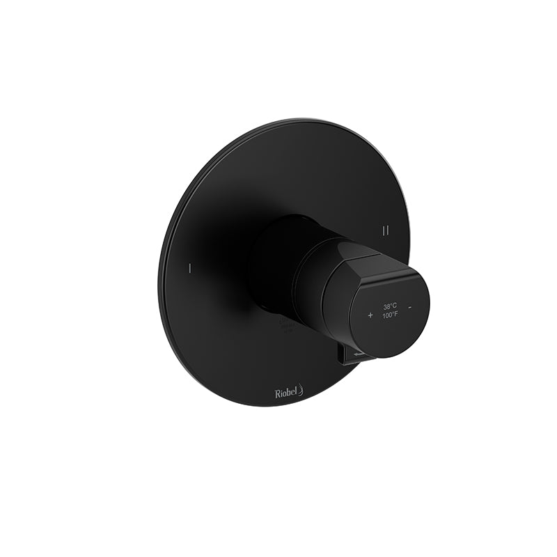 Riobel Parabola TPB44 2-way no share Type T/P thermostatic/pressure balance coaxial valve trim (Without Rough-in)