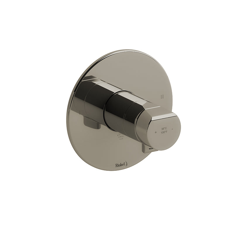 Riobel Parabola TPB44 2-way no share Type T/P thermostatic/pressure balance coaxial valve trim (Without Rough-in)