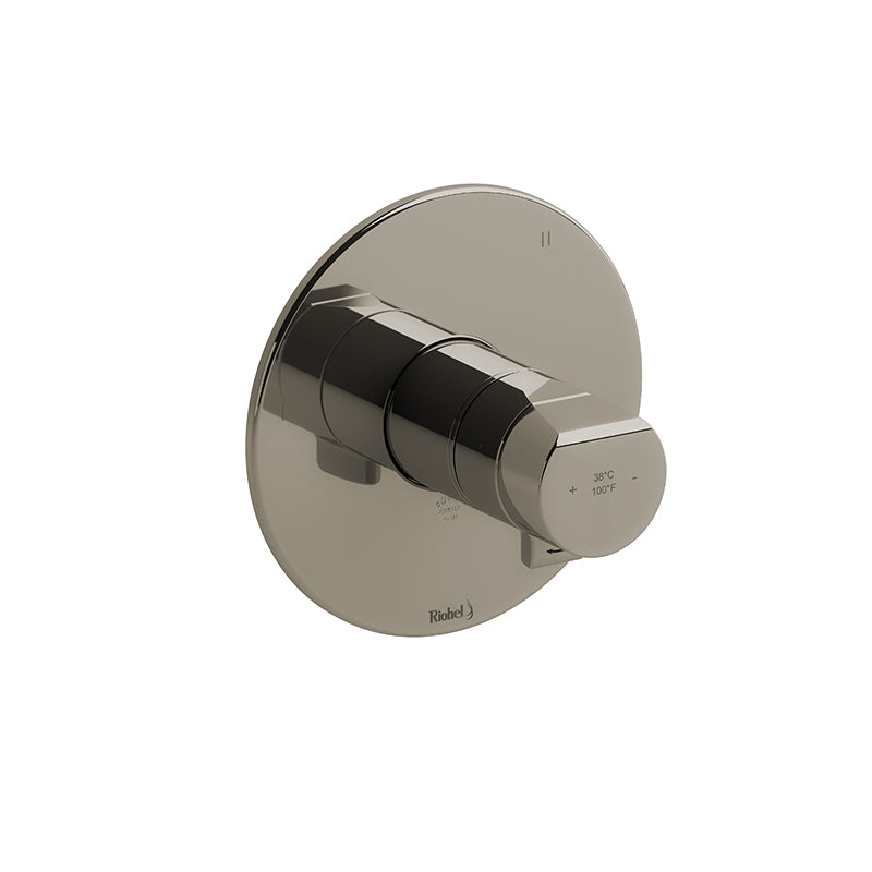 Riobel Parabola TPB47 3-way no share Type T/P thermostatic/pressure balance coaxial valve trim (Without Rough-in)