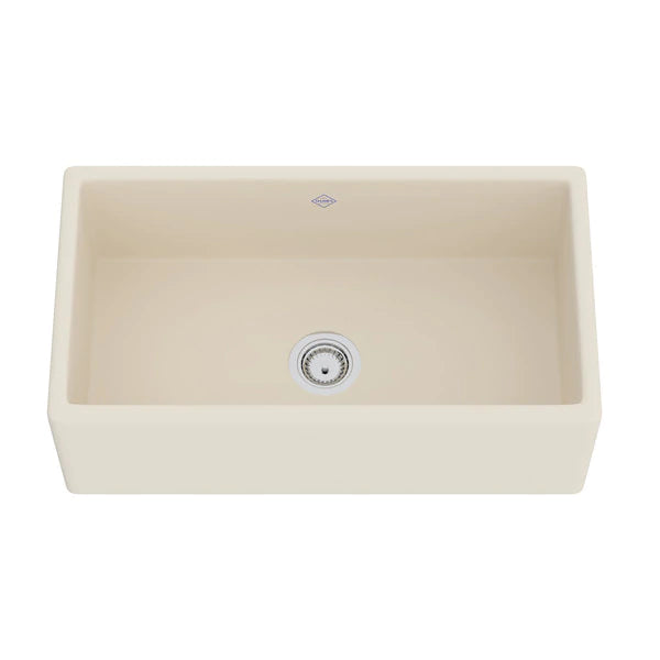 Shaws  MS3318 33" Shaker Single Bowl Apron Front Fireclay Kitchen Sink