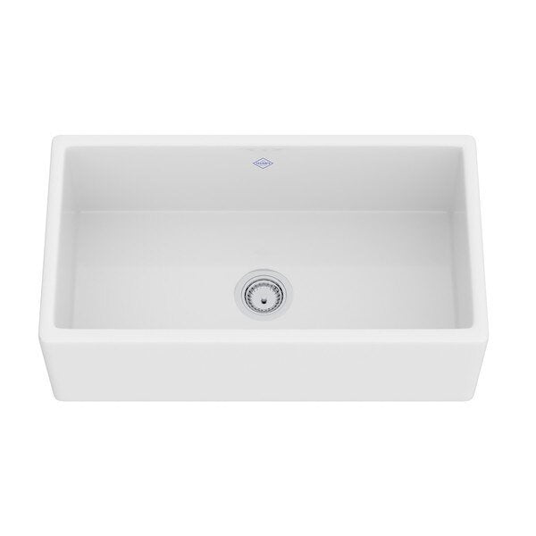 Shaws  MS3318 33" Shaker Single Bowl Apron Front Fireclay Kitchen Sink
