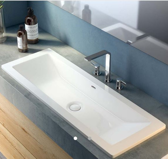 Victoria + Albert DU-ROS-107 Rossendale 107 Undermount or Drop-in Lavatory Sink