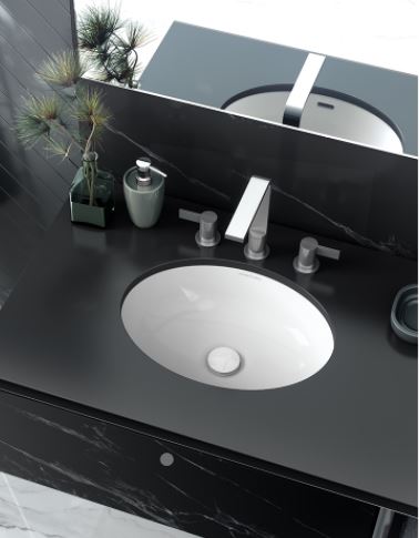Victoria + Albert UB-KAA-46 Kaali 46 Undermount Oval Lavatory Sink