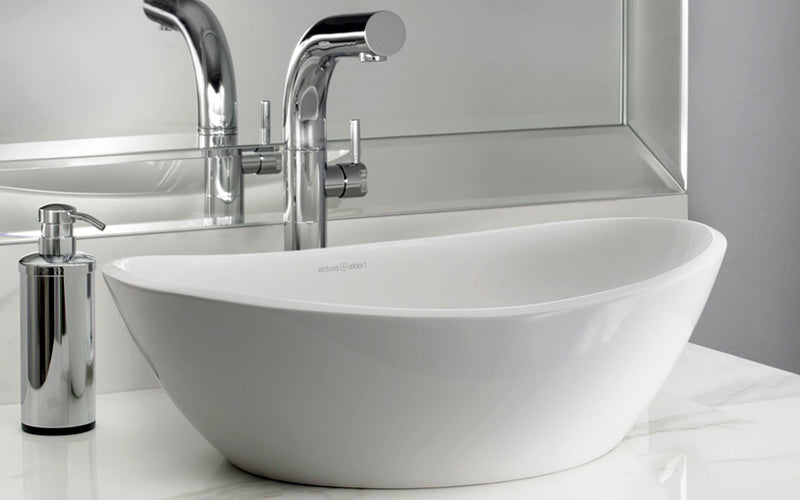 Victoria + Albert VB-AML55M Amalfi Oval Vessel Lavatory Sink