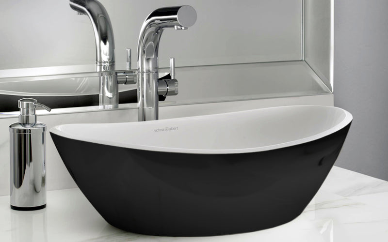 Victoria + Albert VB-AML-55 Amalfi Oval Vessel Lavatory Sink