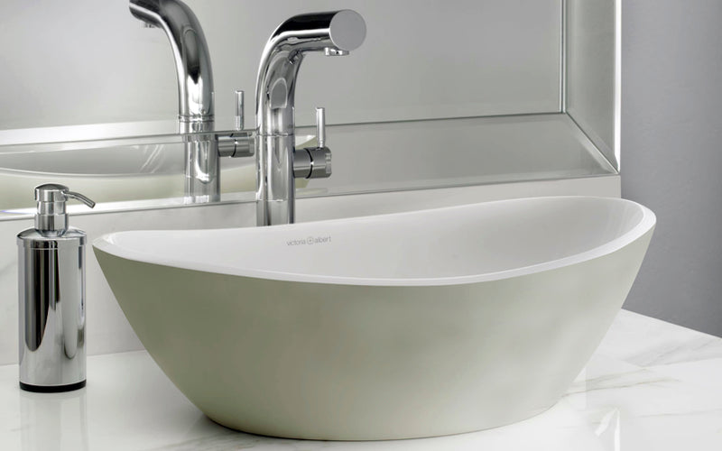 Victoria + Albert VB-AML-55 Amalfi Oval Vessel Lavatory Sink