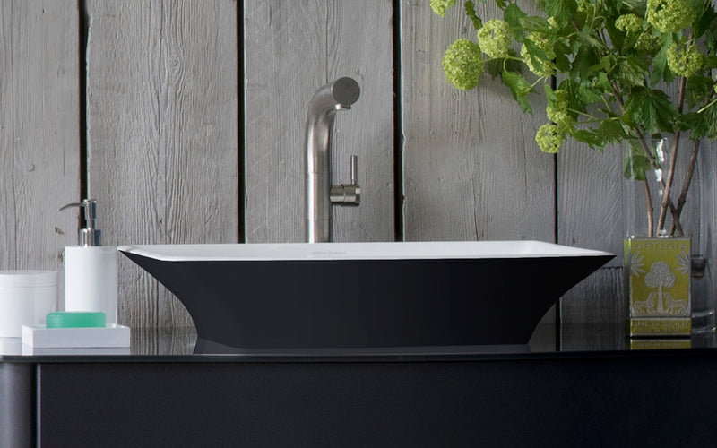 Victoria + Albert VB-RAV-60 Ravello 60 Rectangular Vessel Lavatory Sink