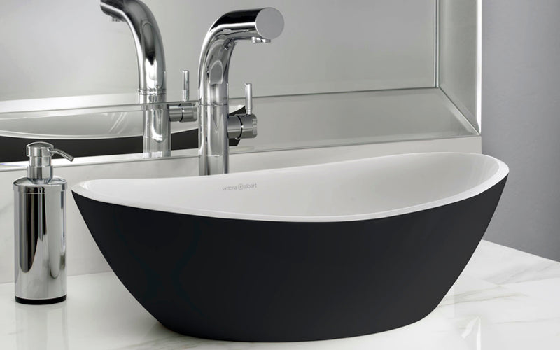 Victoria + Albert VB-AML55M Amalfi Oval Vessel Lavatory Sink