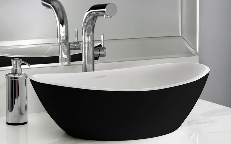 Victoria + Albert VB-AML55M Amalfi Oval Vessel Lavatory Sink