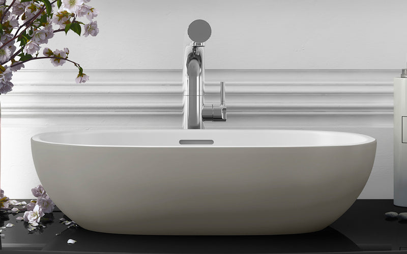 Victoria + Albert VB-BAR55MBarcelona 55 Oval Vessel Lavatory Sink