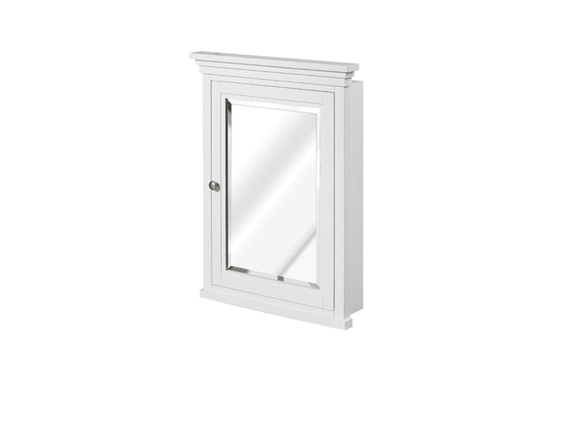 Fairmont Designs Shaker Americana 22" Semi-recess Medicine Cabinet - Polar White