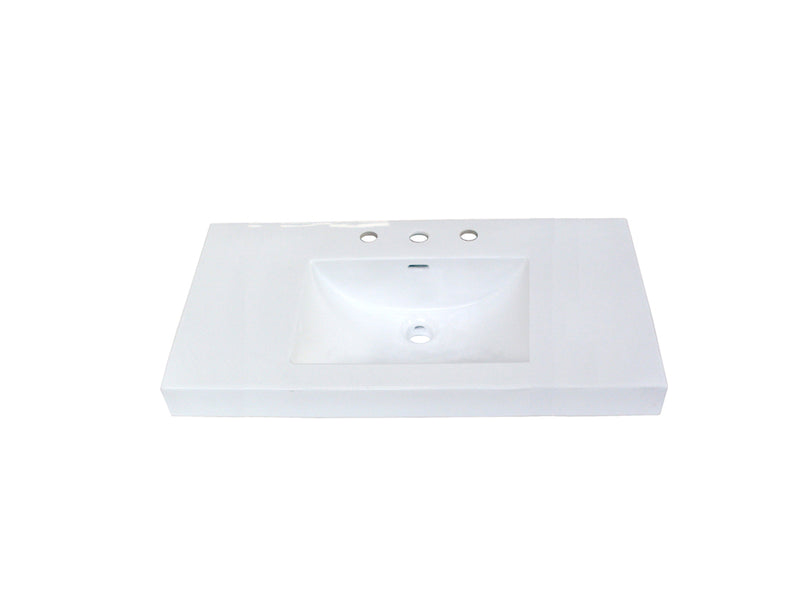 Fairmont Designs 36x18" White Ceramic Sink