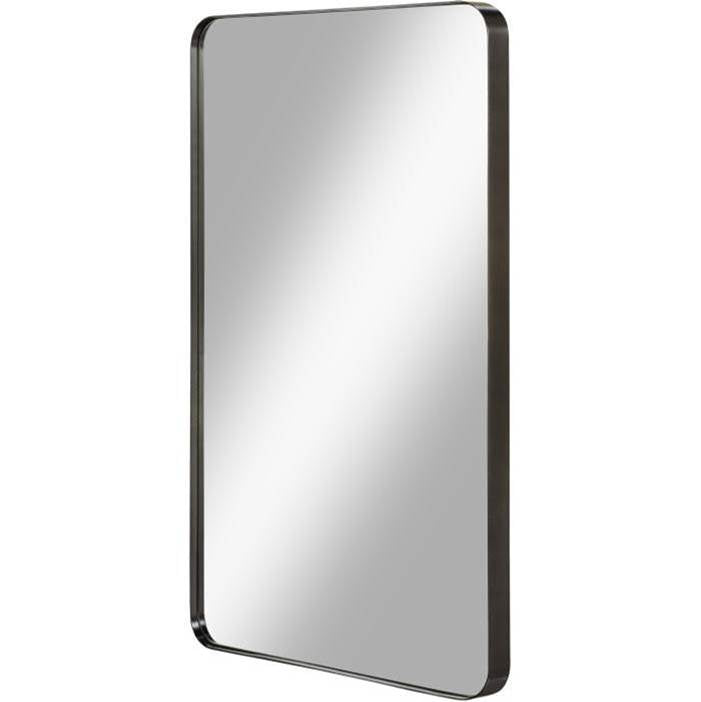 Fairmont Designs Reflections 24" Metal Frame Mirror - Brushed Nickel