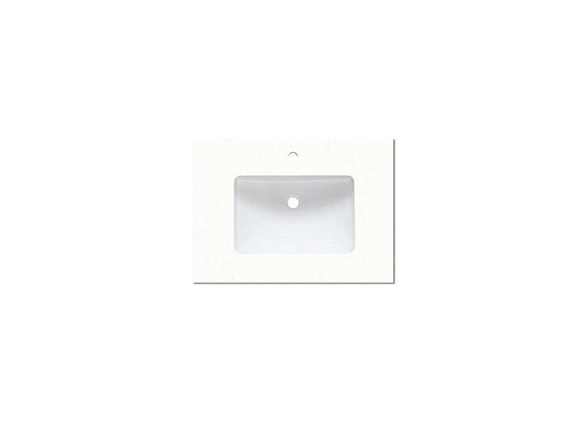 Fairmont Designs 2inch - 24" Tops Quartz Top Ease Edge - Single