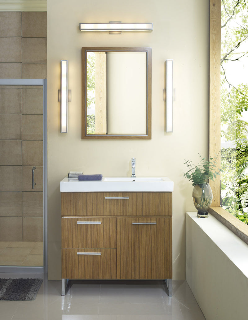Fairmont Designs 176-V36R Metropolitan - pre-drilled - single hole - overall: 35-12 x 18 x 36-12