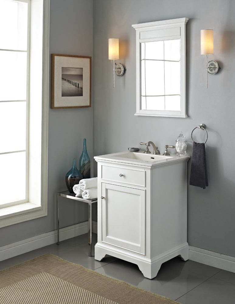 Fairmont Designs Framingham 24" Vanity - Polar White
