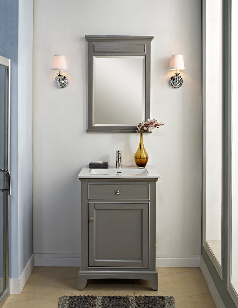 Fairmont Designs Smithfield 24" Vanity - Medium Gray