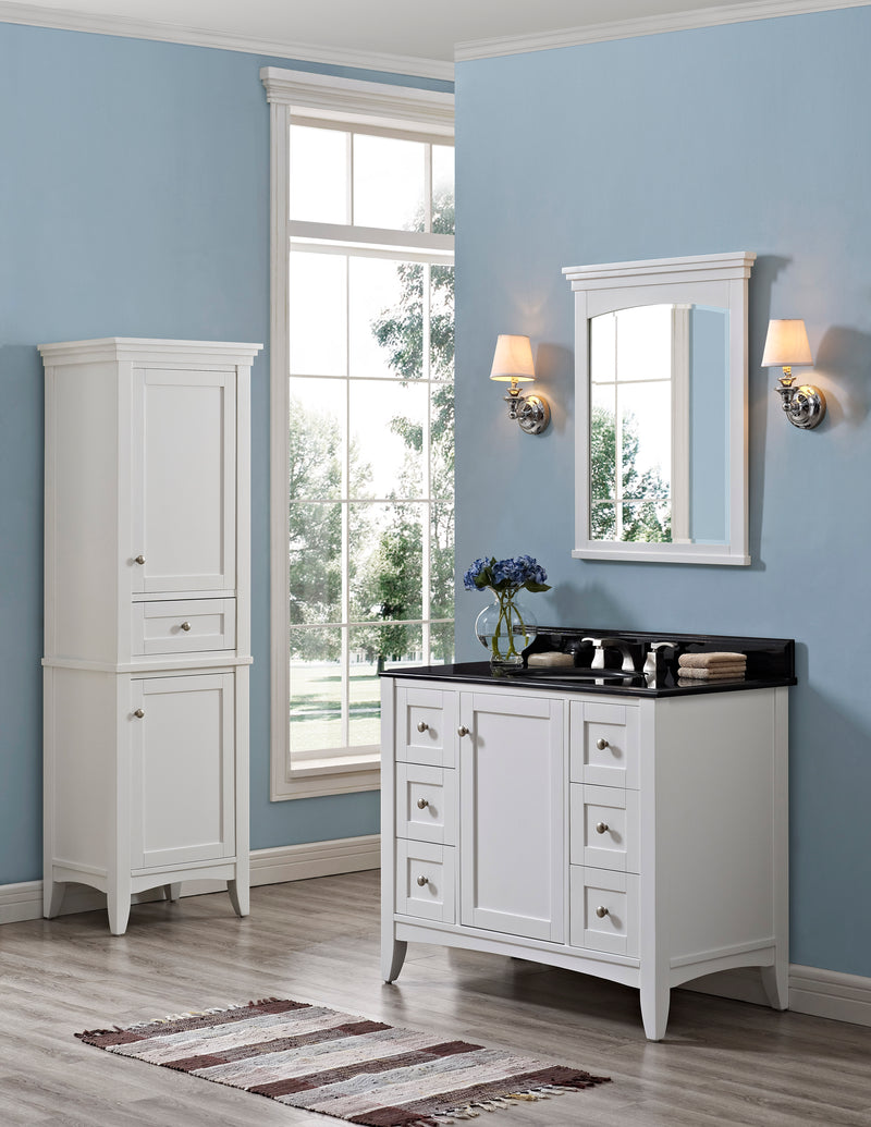Fairmont Designs Shaker Americana 42" Vanity - Polar White