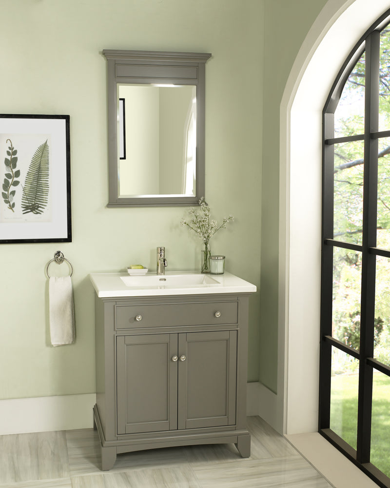 Fairmont Designs Smithfield 30" Vanity - Medium Gray