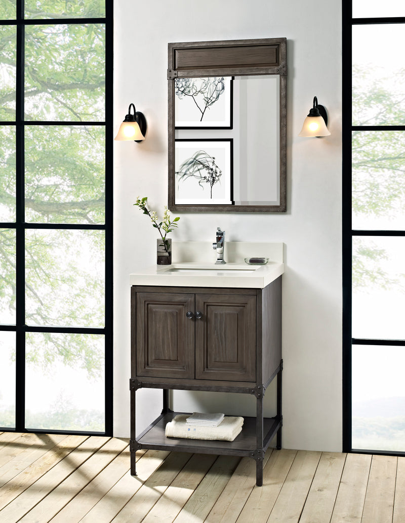 Fairmont Designs Toledo 24" Vanity - Door - Driftwood Gray