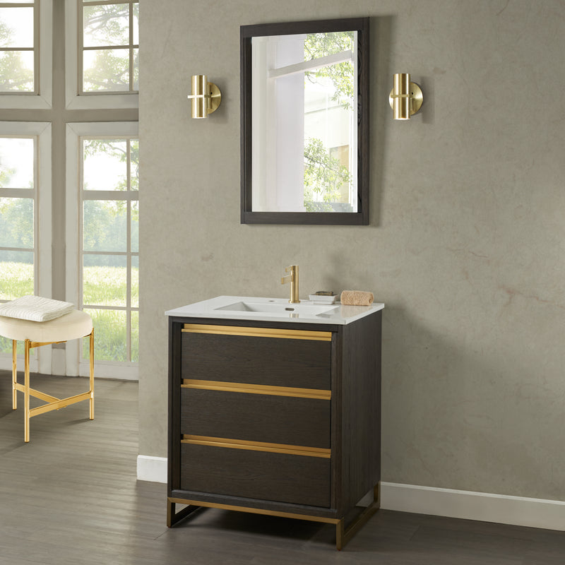 Fairmont Designs Ambassador 30" Vanity - Burnt Chocolate
