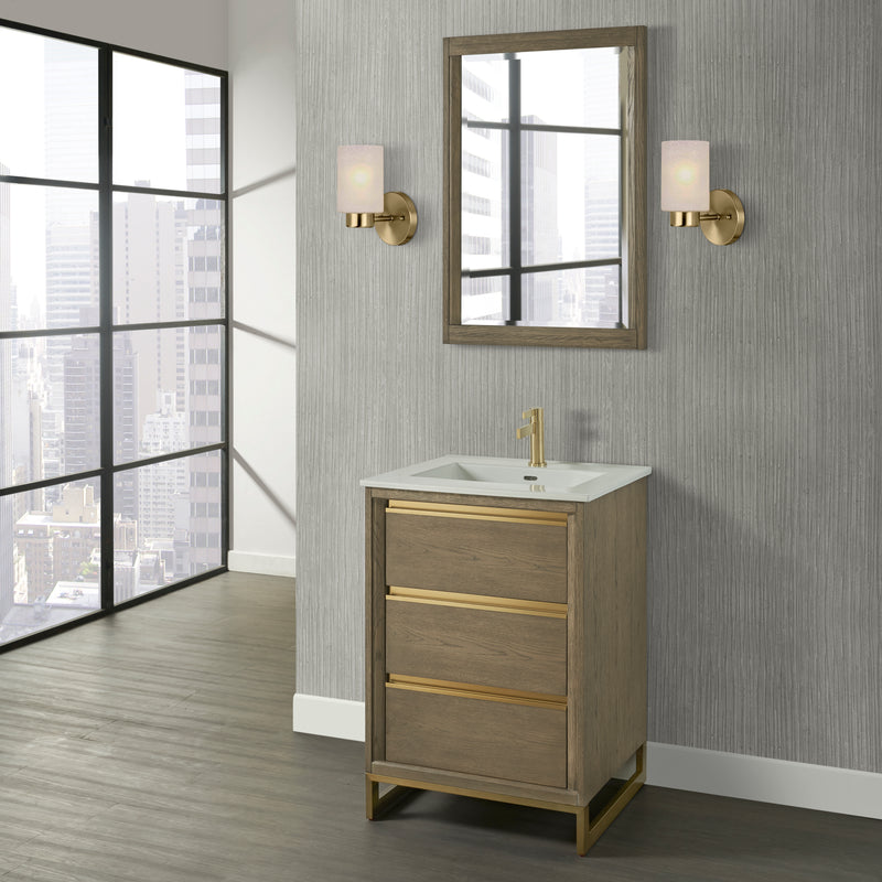 Fairmont Designs Ambassador 24" Vanity - Antique Grey
