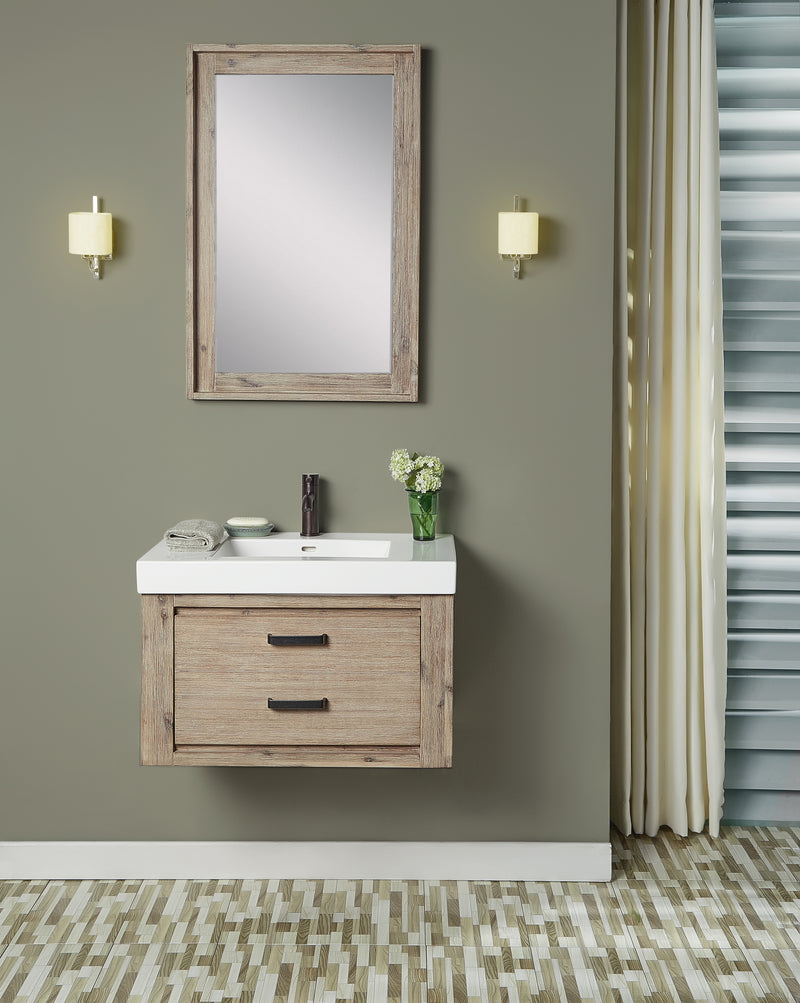 Fairmont Designs Oasis 30x18" Wall Mount Vanity - Sand Pebble