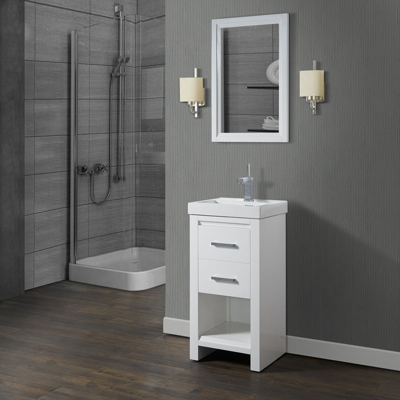 Fairmont Designs Studio One 18x16" Vanity - Glossy White
