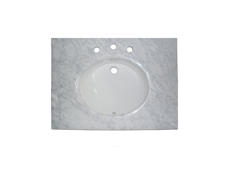 Fairmont Designs 2cm (3/4") 31" Tops Countertop 8 widespread Ogee Edge - Single