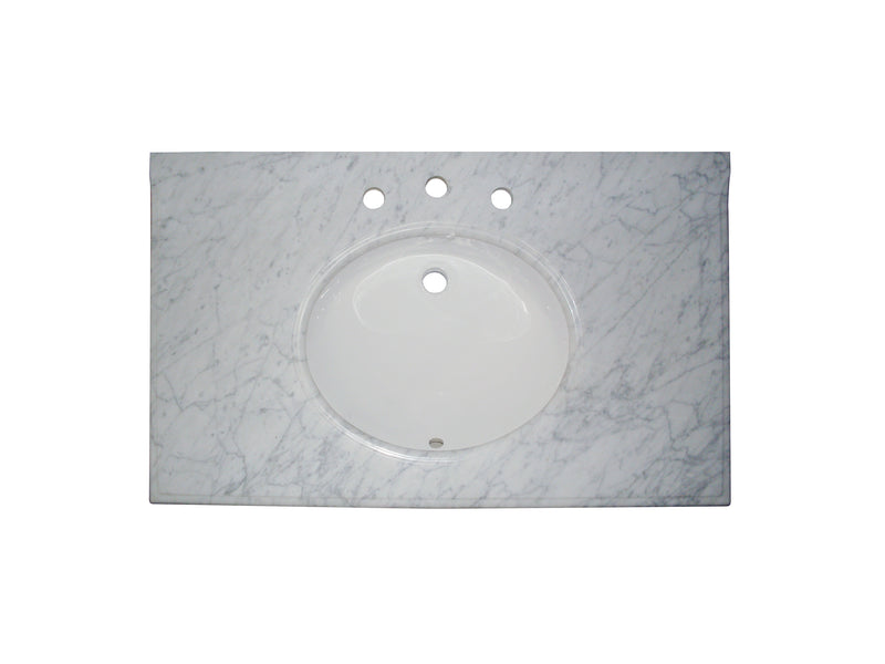 Fairmont Designs 2cm (3/4") 37" Tops Countertop 8 widespread Ogee Edge - Single