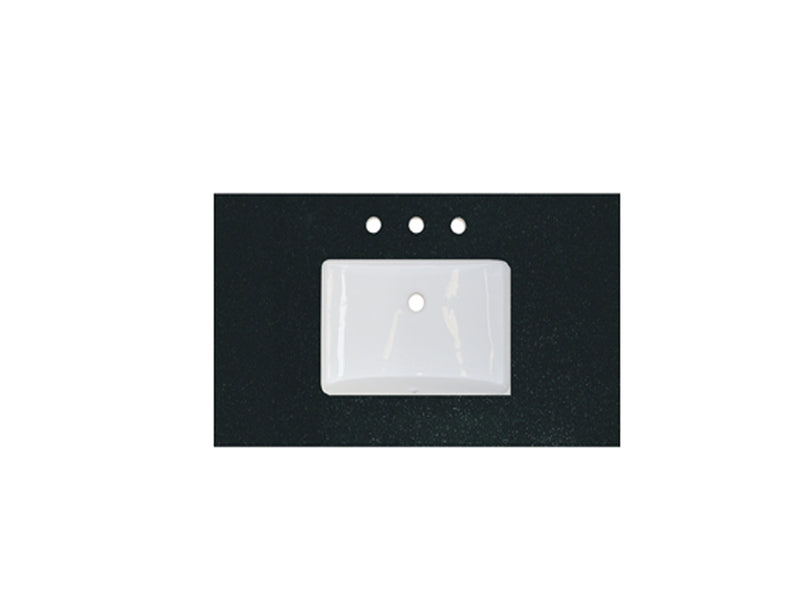 Fairmont Designs 3cm (1-1/4") 36” Tops Countertop 8" Widespread Ease Edge - Single
