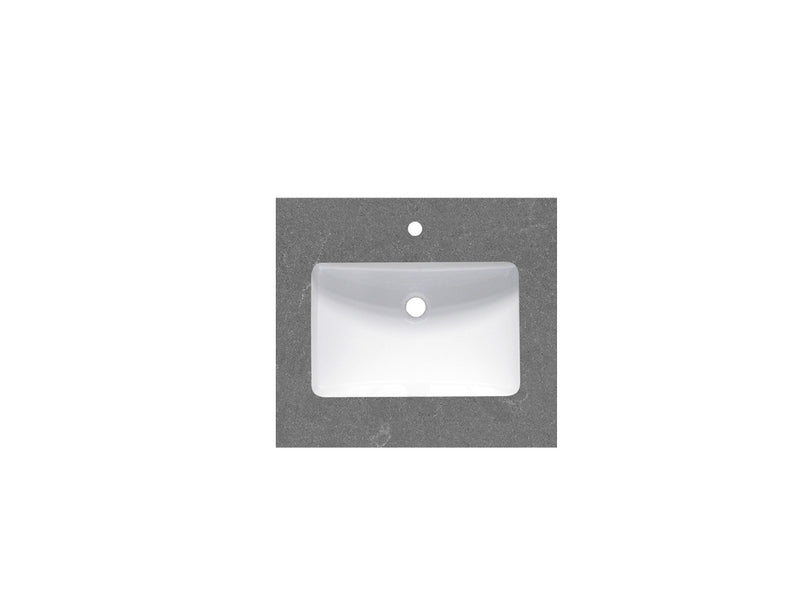 Fairmont Designs 2cm (3/4") 25" Quartz Top Ease Edge - Single